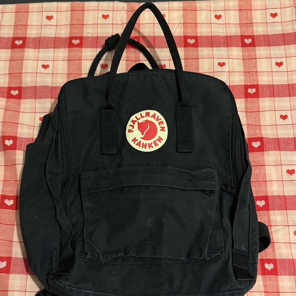Fjallraven Kånken Classic Black Backpack